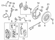 Diagram for Audi S8 Brake Caliper - 4N0-615-108-AG