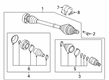 Diagram for Audi CV Joint - 3Q0-498-103