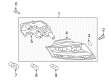 Diagram for Audi TTS Quattro Tail Light - 8J0-945-095-M