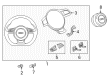 Diagram for Audi S6 Steering Wheel - 4G0-419-091-BL-IWJ