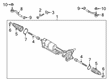 Diagram for Audi Q8 e-tron Sportback Rack and Pinions - 4M1-423-053-J