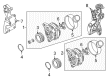 Diagram for Audi A3 Quattro Alternator - 06B-903-019-EX