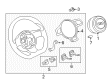 Diagram for Audi S3 Steering Wheel - 8V0-419-091-J-VMJ