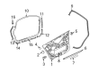 Diagram for Audi A6 Quattro Window Regulator - 4F0-839-461