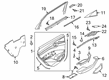 Diagram for Audi e-tron Sportback Door Armrest - 4KE-867-373-C-10A