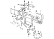 Diagram for Audi 80 Quattro Cooling Fan Assembly - 165-959-455-AE