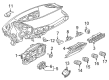 Diagram for Audi Seat Heater Switch - 8S0-820-373-A-SXI