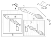 Diagram for Audi CV Joint - 3Q0-498-099-A