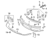 Diagram for Audi License Plate - 8E0-807-285-B-3FZ