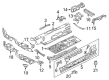 Diagram for Audi Floor Pan - 5Q0-803-205-A