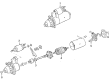 Diagram for Audi S6 Starter - 077-911-023-EX