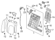 Diagram for Audi A6 allroad Seat Heater Pad - 4K0-963-555-H