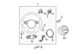 Diagram for Audi RS7 Steering Wheel - 4G0-419-091-BA-1KT