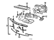 Diagram for Audi 5000 Coolant Pipe - 443-121-055-D