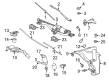 Diagram for Audi S5 Wiper Linkage - 8F1-955-023-A