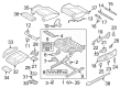 Diagram for Audi S7 Sportback Interior Lights - 4E0-947-415-A