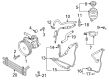 Diagram for Audi A4 Power Steering Pump - 8K0-145-156-R