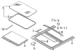 Diagram for Audi Sunroof Motor - 8D0-959-591-A