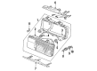 Diagram for Audi 5000 Quattro Headlight - N-019-161-1