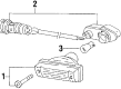 Diagram for Audi 5000 Quattro Side Marker Lights - 443-953-056