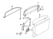 Diagram for Audi A6 Quattro Window Channel - 4F0-837-440-L