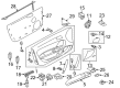 Diagram for Audi Door Lock - 8P4-827-505-D