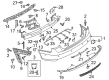 Diagram for Audi S6 Bumper - 4G5-807-067-C-GRU