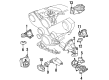 Diagram for Audi 90 Engine Mount - 8A0-199-308-G