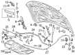 Diagram for Audi Hood Release Cable - 4G0-823-535