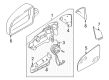 Diagram for Audi A3 Quattro Mirror Cover - 8E0-857-507-B-X7Z