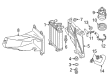 Diagram for Audi A6 Quattro Radiator - 4G0-121-212