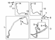 Diagram for Audi A/C Hose - 4N0-820-725-B