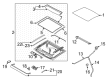 Diagram for Audi A6 allroad Weather Strip - 4K9-877-297