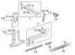 Diagram for Audi S7 Pillar Panels - 4G8-867-239-B-DK1