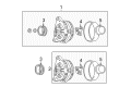 Diagram for Audi Alternator Pulley - 077-903-119-E