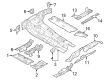 Diagram for Audi S7 Sportback Floor Pan - 4K0-803-073-B