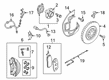 Diagram for Audi A7 Sportback Brake Pad Set - 4K0-698-151-T