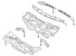 Diagram for Audi Dash Panels - 8D1-805-431-C