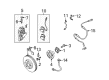 Diagram for Audi ABS Wheel Speed Sensor - 4B0-927-803-C