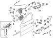 Diagram for Audi Q5 Door Latch Cable - 8R0-837-085-C