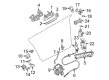 Diagram for Audi A6 Quattro Door Latch Cable - 4F0-839-085-B