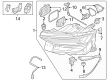 Diagram for Audi Q4 e-tron Sportback Headlight - 89A-941-773