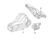 Diagram for Audi A6 Quattro Differential Mount - 8E0-599-125-P