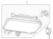 Diagram for Audi A8 Quattro Fog Light - 4E0-941-699-B