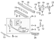 Diagram for Audi Bumper Reflector - 8E0-945-071