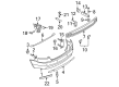 Diagram for Audi Bumper Reflector - 8E5-945-073