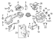 Diagram for Audi Cabin Air Filter - 8K0-819-439