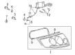 Diagram for Audi TT Tail Light - 8N0-945-095-C