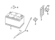 Diagram for Audi A8 Ground Cables - 4D0-971-235-C