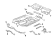 Diagram for Audi A6 Floor Pan - 4B0-803-205-A